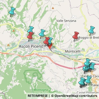 Mappa Via Faleria, 63100 Ascoli Piceno AP, Italia (3.24667)
