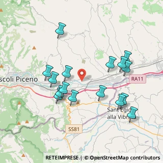 Mappa Strada Salaria Inferiore, 63100 Ascoli Piceno AP, Italia (4.05813)