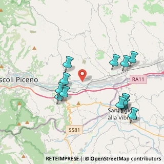 Mappa Strada Salaria Inferiore, 63100 Ascoli Piceno AP, Italia (4.32077)