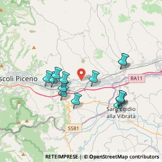 Mappa Strada Salaria Inferiore, 63100 Ascoli Piceno AP, Italia (3.75786)