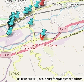 Mappa Zona Industriale Tronto, 64010 Ancarano TE, Italia (1.5145)