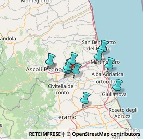 Mappa Zona Industriale Tronto, 64010 Ancarano TE, Italia (10.79091)