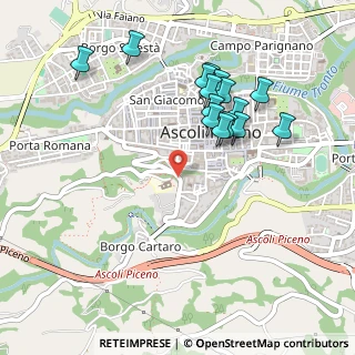 Mappa Viale delle Rimembranze, 63100 Ascoli Piceno AP, Italia (0.50467)