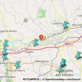 Mappa Zona Industriale Campolungo, 63100 Ascoli Piceno AP, Italia (3.67846)