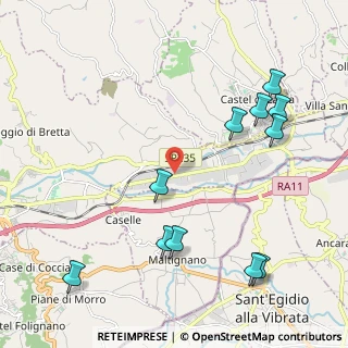 Mappa Zona Industriale Campolungo, 63100 Ascoli Piceno AP, Italia (2.65)