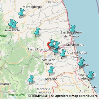 Mappa Zona Industriale Campolungo, 63100 Ascoli Piceno AP, Italia (20.25071)