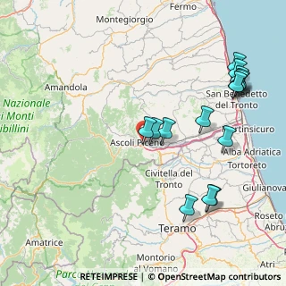 Mappa Via Tolentino, 63100 Ascoli Piceno AP, Italia (19.45667)