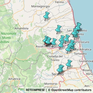 Mappa Via S. Severino, 63100 Ascoli Piceno AP, Italia (14.692)