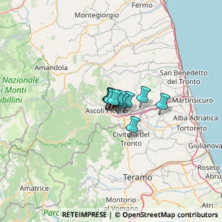 Mappa Via S. Severino, 63100 Ascoli Piceno AP, Italia (4.34333)