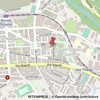 Mappa Via Tolentino, 24, 63100 Ascoli Piceno, Ascoli Piceno (Marche)