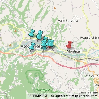 Mappa Via Tolentino, 63100 Ascoli Piceno AP, Italia (1.05)
