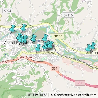 Mappa Via S. Severino, 63100 Ascoli Piceno AP, Italia (0.972)