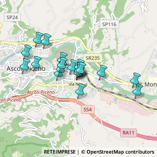 Mappa Via S. Severino, 63100 Ascoli Piceno AP, Italia (0.77895)