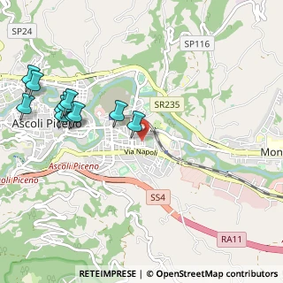 Mappa Via Fabriano, 63100 Ascoli Piceno AP, Italia (1.27182)