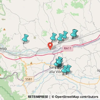 Mappa CAP, 63100 Campolungo-Villa Sant'Antonio AP, Italia (3.6775)