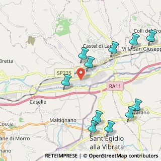 Mappa CAP, 63100 Campolungo-Villa Sant'Antonio AP, Italia (2.60364)
