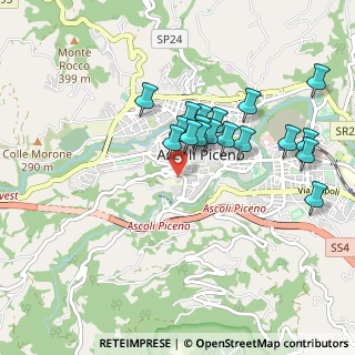 Mappa Viale Rimembranze, 63100 Ascoli Piceno AP, Italia (0.84889)