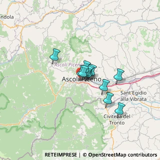 Mappa Viale Rimembranze, 63100 Ascoli Piceno AP, Italia (4.38)