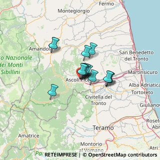Mappa Viale Rimembranze, 63100 Ascoli Piceno AP, Italia (7.81533)