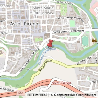 Mappa Via Porta Torricella, 7, 63100 Ascoli Piceno, Ascoli Piceno (Marche)
