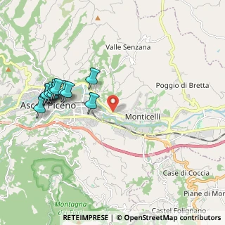Mappa Via di Tolignano, 63100 Ascoli Piceno AP, Italia (2.25727)