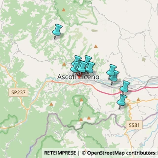 Mappa Largo Giardino D'Infanzia, 63100 Ascoli Piceno AP, Italia (2.34833)