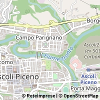 地図 Ascoli Piceno