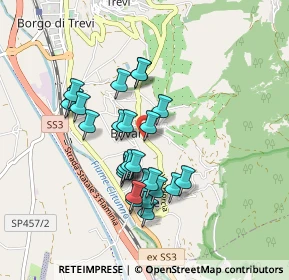 Mappa Loc. Bovara, 06039 Trevi PG, Italia (0.78846)