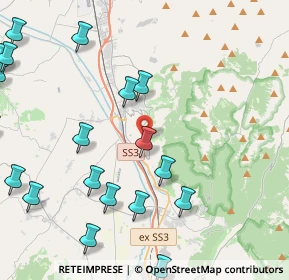 Mappa Loc. Bovara, 06039 Trevi PG, Italia (6.082)