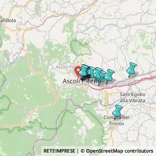 Mappa Via Zandonai, 63100 Ascoli Piceno AP, Italia (4.37909)
