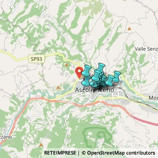 Mappa Via Zandonai, 63100 Ascoli Piceno AP, Italia (1.13867)