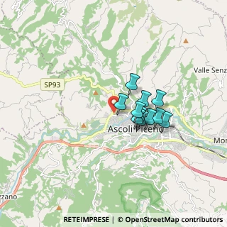 Mappa Via Zandonai, 63100 Ascoli Piceno AP, Italia (1.20636)