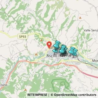 Mappa Via Zandonai, 63100 Ascoli Piceno AP, Italia (1.28364)