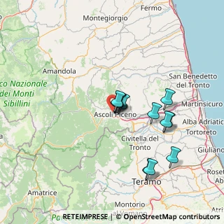 Mappa Circonvallazione Ovest, 63100 Ascoli Piceno AP, Italia (12.2575)