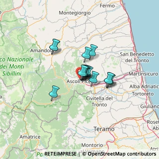 Mappa Via Zandonai, 63100 Ascoli Piceno AP, Italia (8.05267)