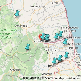 Mappa Circonvallazione Ovest, 63100 Ascoli Piceno AP, Italia (15.35688)