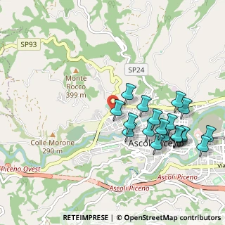 Mappa Circonvallazione Ovest, 63100 Ascoli Piceno AP, Italia (1.1055)