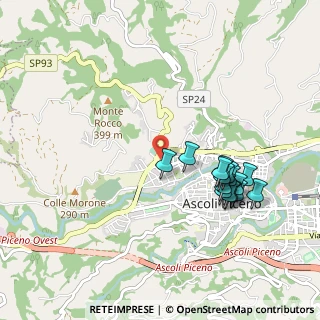 Mappa Via Zandonai, 63100 Ascoli Piceno AP, Italia (0.99067)