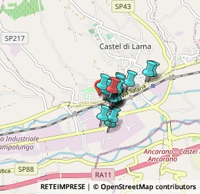 Mappa Via Arno, 63082 Castel di Lama AP, Italia (0.403)