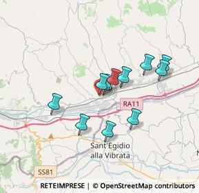 Mappa Via Arno, 63082 Castel di Lama AP, Italia (2.98545)