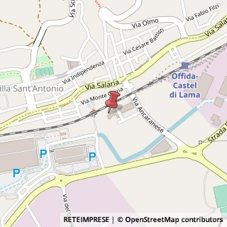 Mappa Via Ancaranese, 13, 63100 Ascoli Piceno, Ascoli Piceno (Marche)