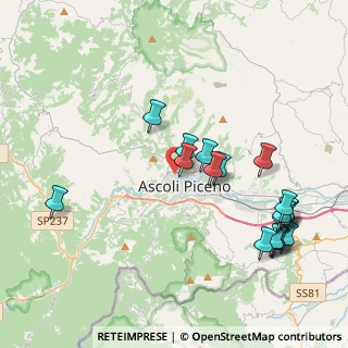 Mappa Via Giacomo Puccini, 63100 Ascoli Piceno AP, Italia (4.66222)