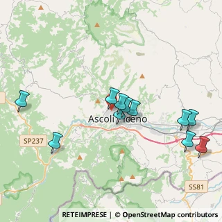 Mappa Via Giacomo Puccini, 63100 Ascoli Piceno AP, Italia (4.13182)