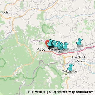 Mappa Borgo Solestà, 63100 Ascoli Piceno AP, Italia (4.04545)