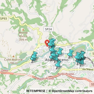 Mappa Borgo Solestà, 63100 Ascoli Piceno AP, Italia (1.06235)