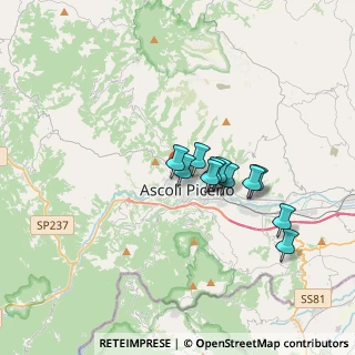 Mappa Borgo Solestà, 63100 Ascoli Piceno AP, Italia (2.70455)