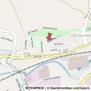 Mappa Via Adige, 7, 63082 Castel di Lama, Ascoli Piceno (Marche)
