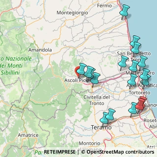 Mappa Via Pietro Toselli, 63100 Ascoli Piceno AP, Italia (22.275)