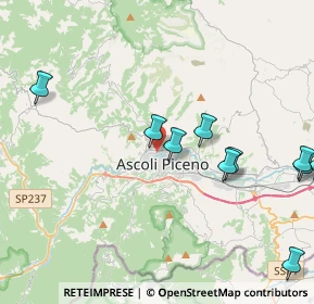 Mappa Via Pietro Toselli, 63100 Ascoli Piceno AP, Italia (5.47273)