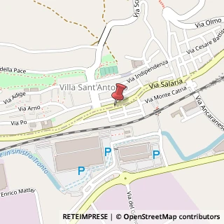 Mappa Via Salaria, 342, 63100 Castel di Lama, Ascoli Piceno (Marche)